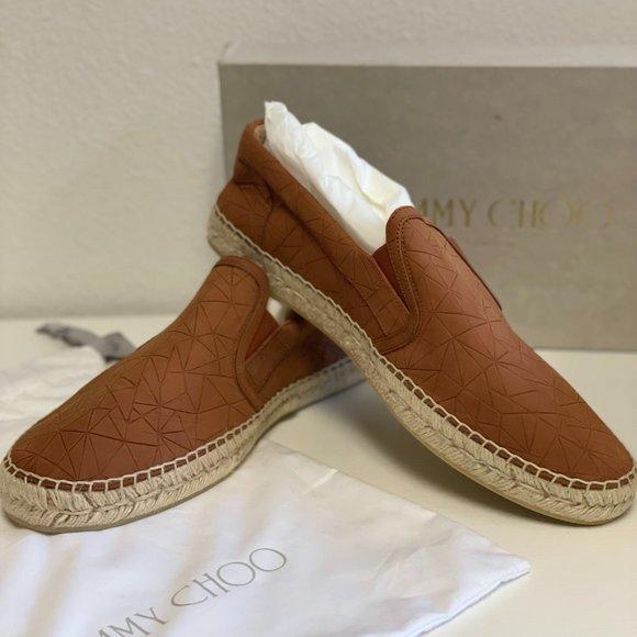 Men\'s Jimmy Choo Broken Star Printed Nubuck Suede Espadrilles